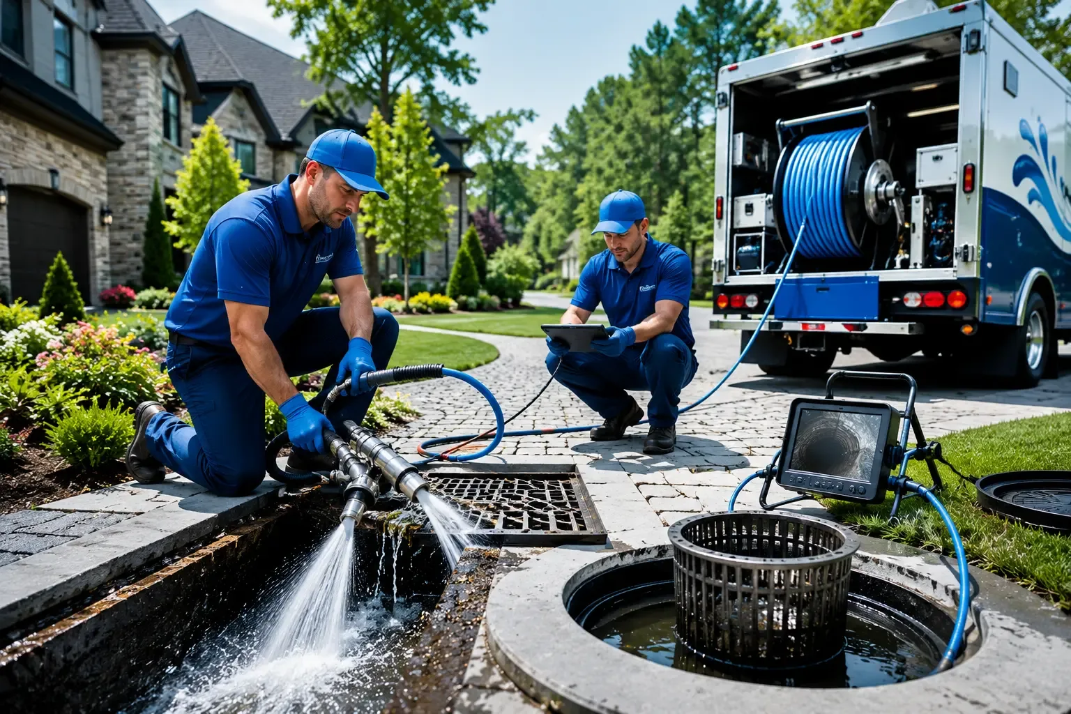 Local outdoor drain cleaning professionals in Green Lake, WI