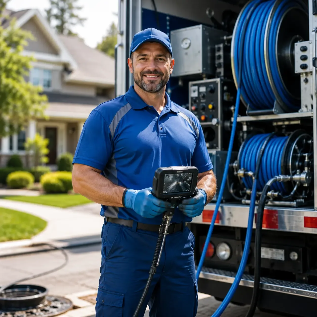 Local outdoor drain cleaning specialists in Green Lake, WI